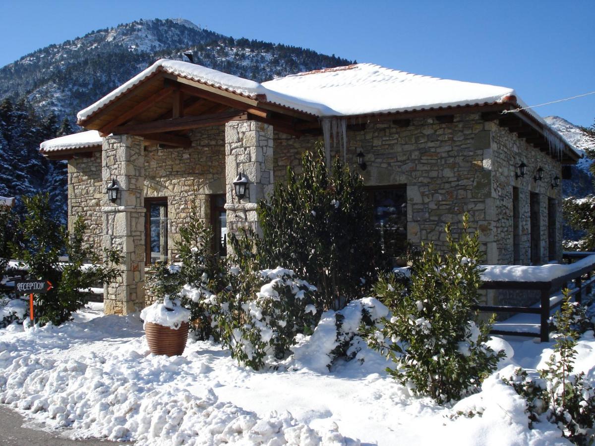 Georgio'S V Chalet Kalavrita Bagian luar foto